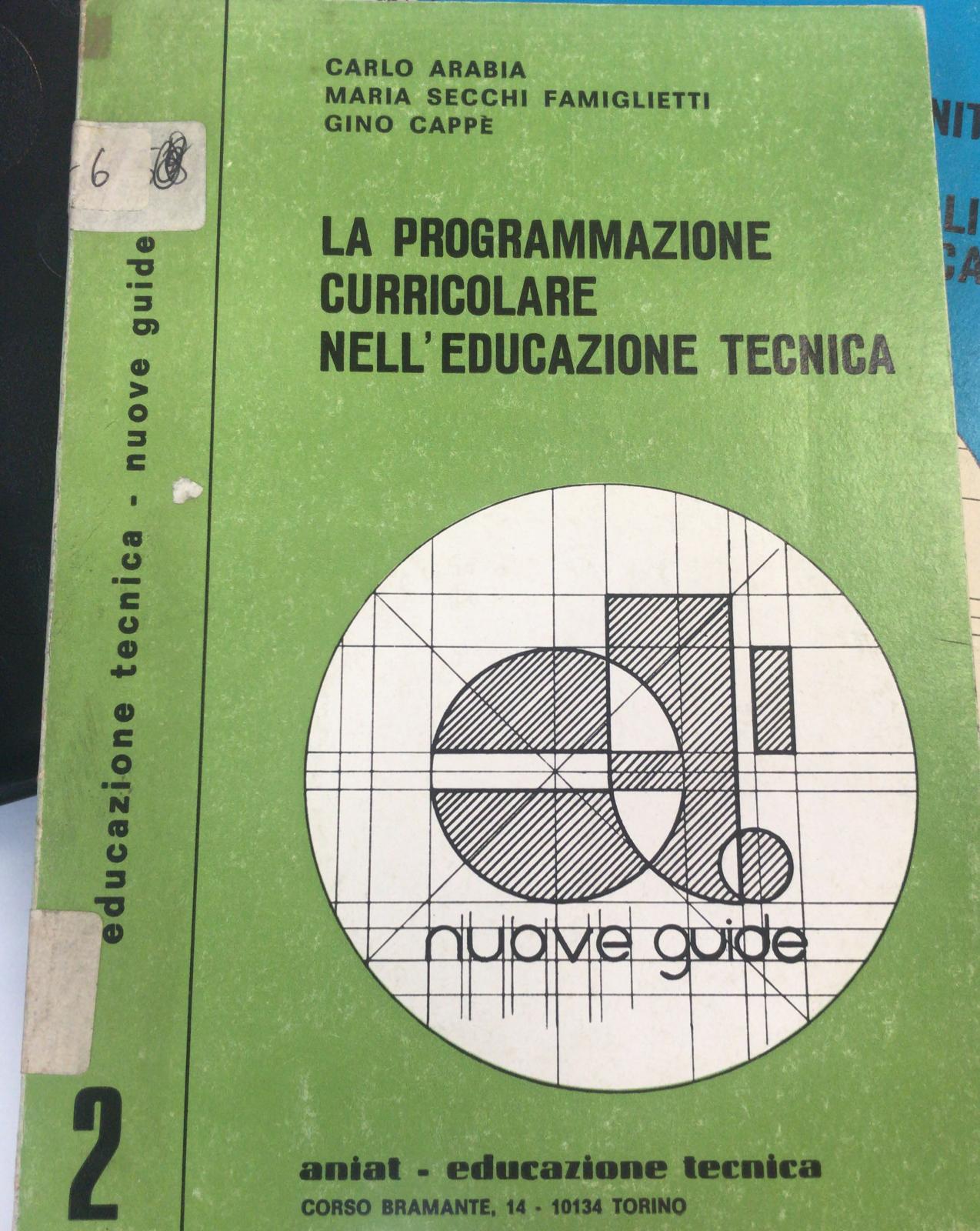 La programmazione curricolare nell'educazione tecnica